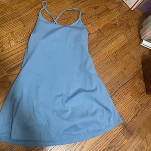 blue athletic dress size m